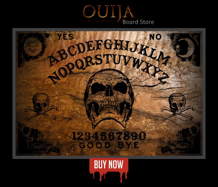 Buy Ouija Board Demon Skull Burnt 